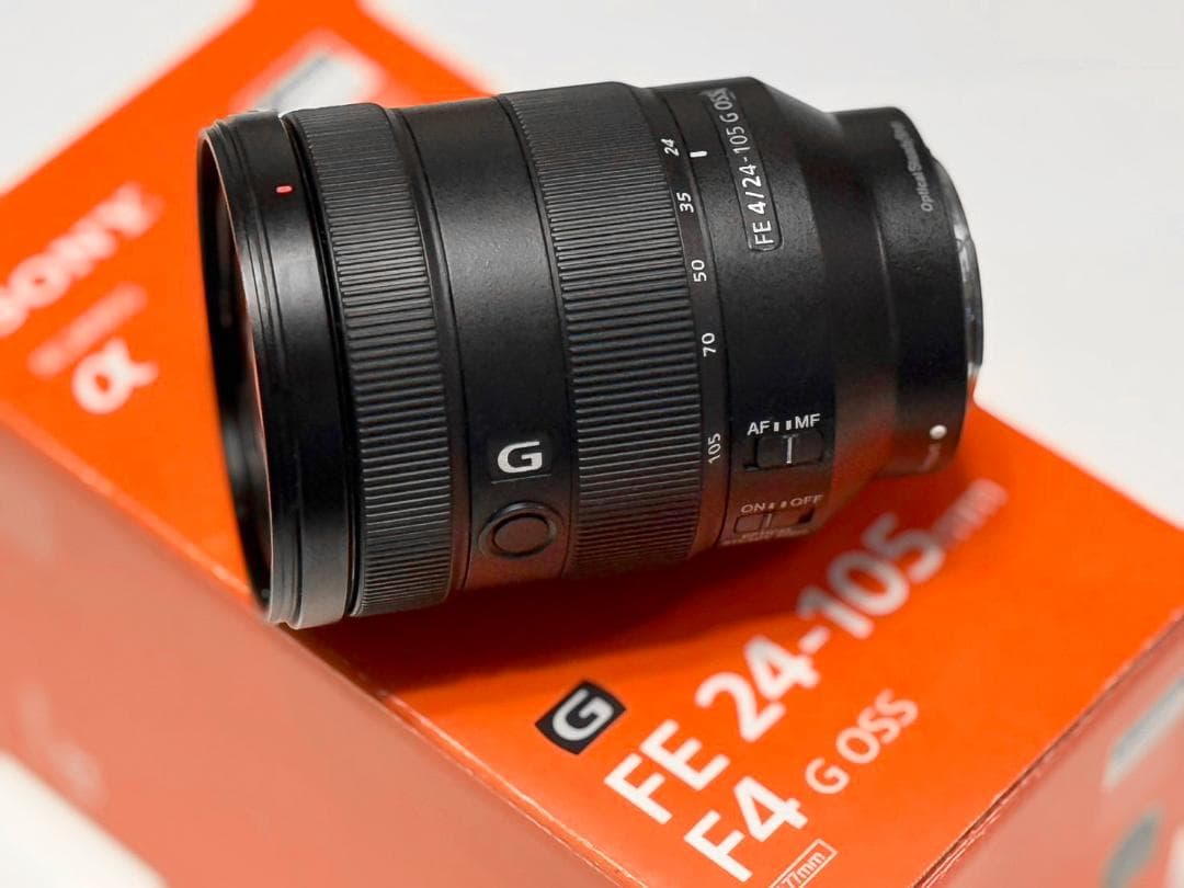 Sony FE 24-105mm F4 G OSS レンズ (水没)