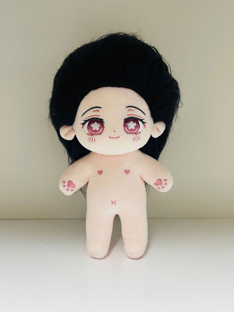 20cm ぬいぐるみ 鬼滅の刃　猗窩座 狛治&恋雪　激カワ　スケルトン入りタイプ