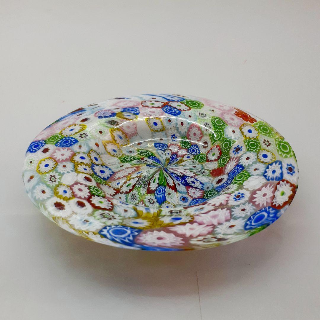 MURANO ムラノ 金彩 ミルフィオリ プレート 皿