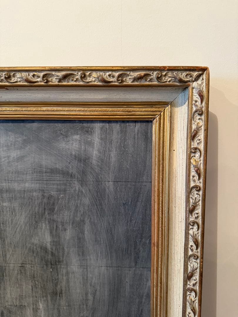 ビンテージフレーム付き黒板