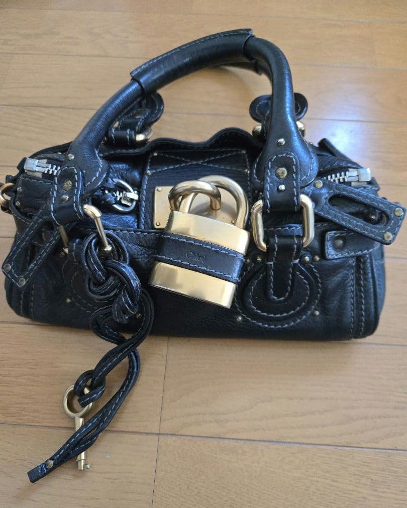 chloe クロエ パディントン ミニ 黒