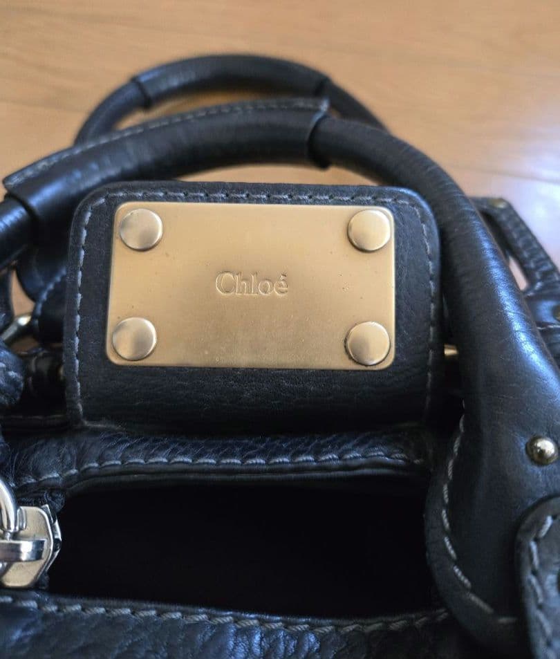 chloe クロエ パディントン ミニ 黒