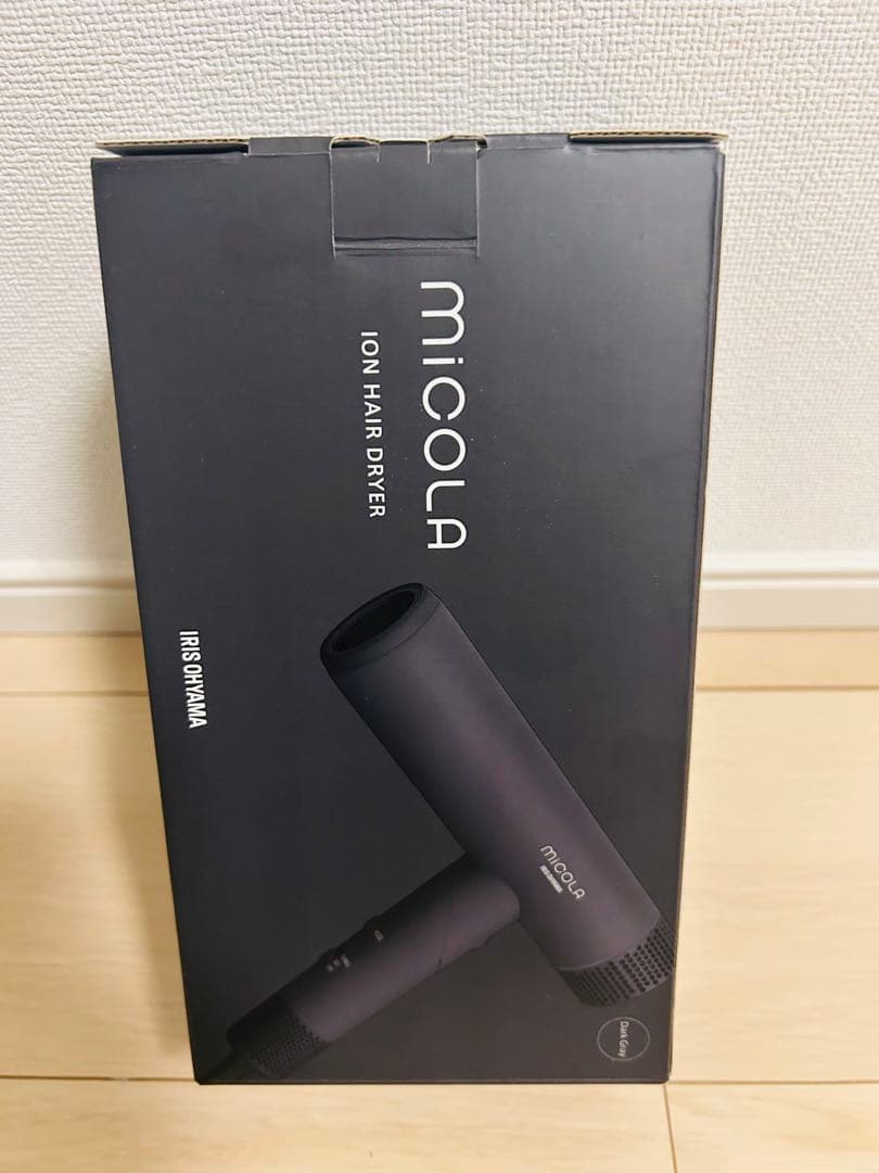 micora イオンヘヤードライヤー HDR-M401-H(ダークグレー)