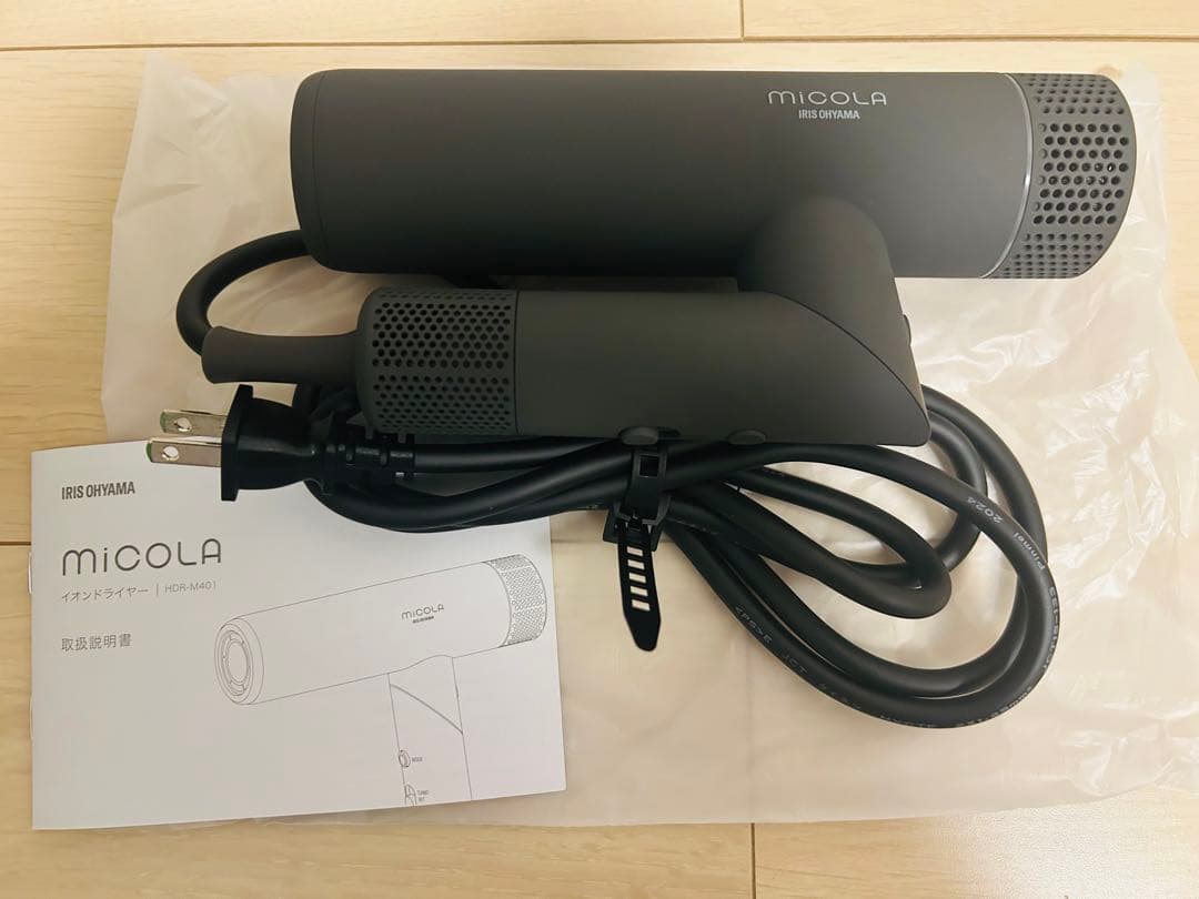 micora イオンヘヤードライヤー HDR-M401-H(ダークグレー)