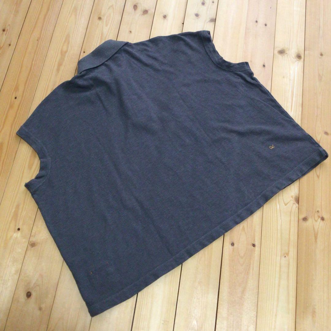 45R スーピマカノコの33色馬ポロ　フレンチスリーブ