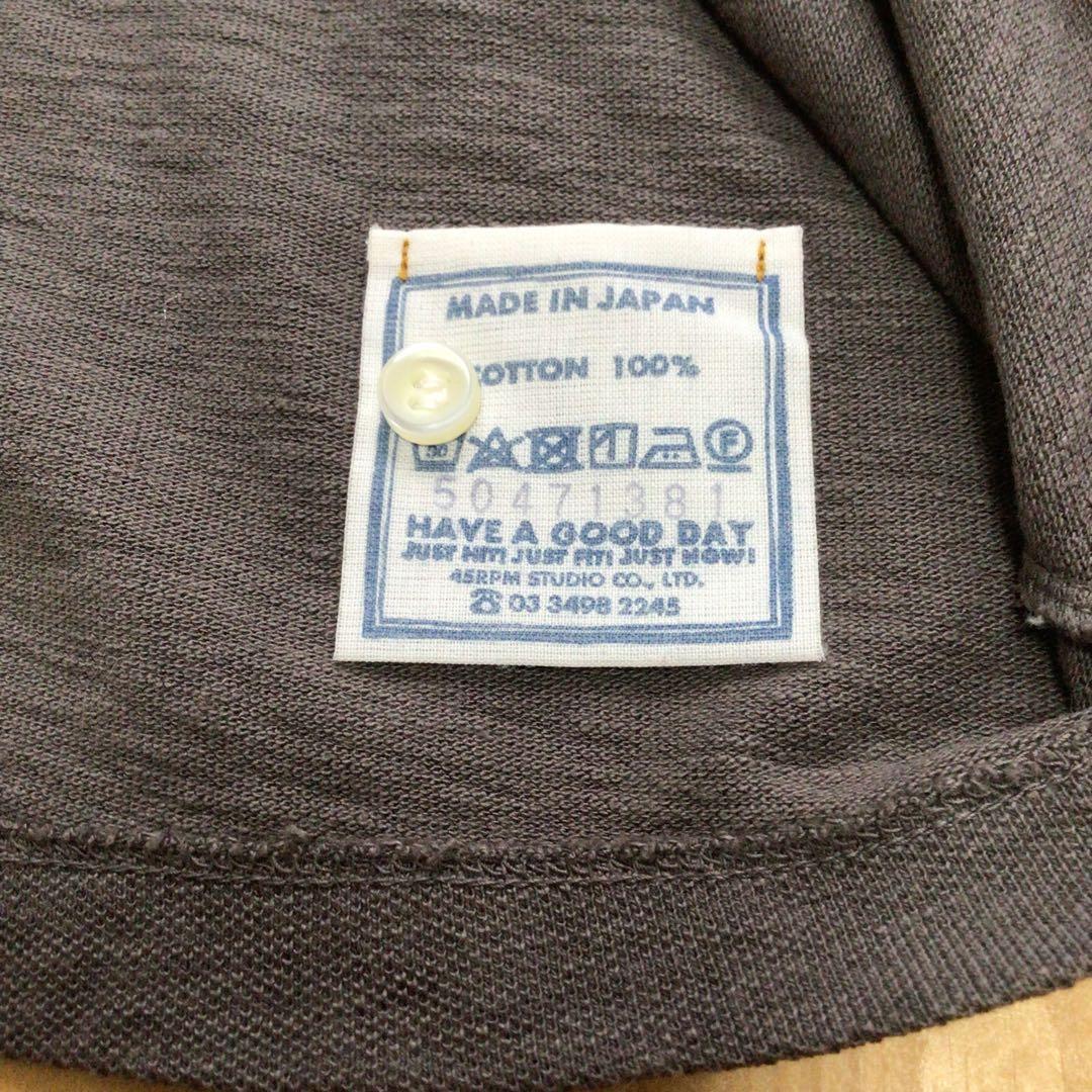 45R スーピマカノコの33色馬ポロ　フレンチスリーブ