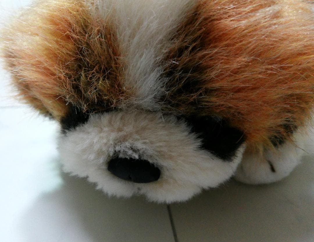 オリエンタルトーイ　セントバーナード子犬　ぬいぐるみ　当時もの　日本製