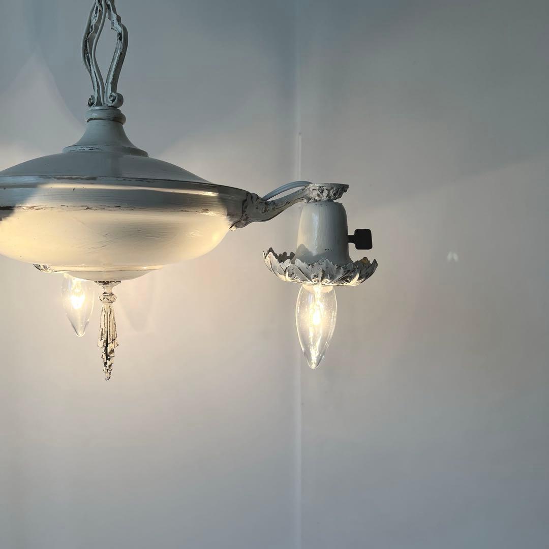 【アンティーク】1910sー20s シャンデリア BRYANT照明 ペンダント