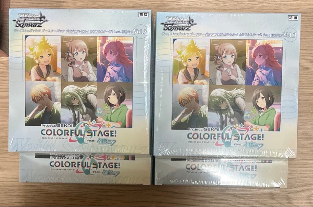 プロジェクトセカイ カラフルステージfeat初音ミク vol.3 4BOX