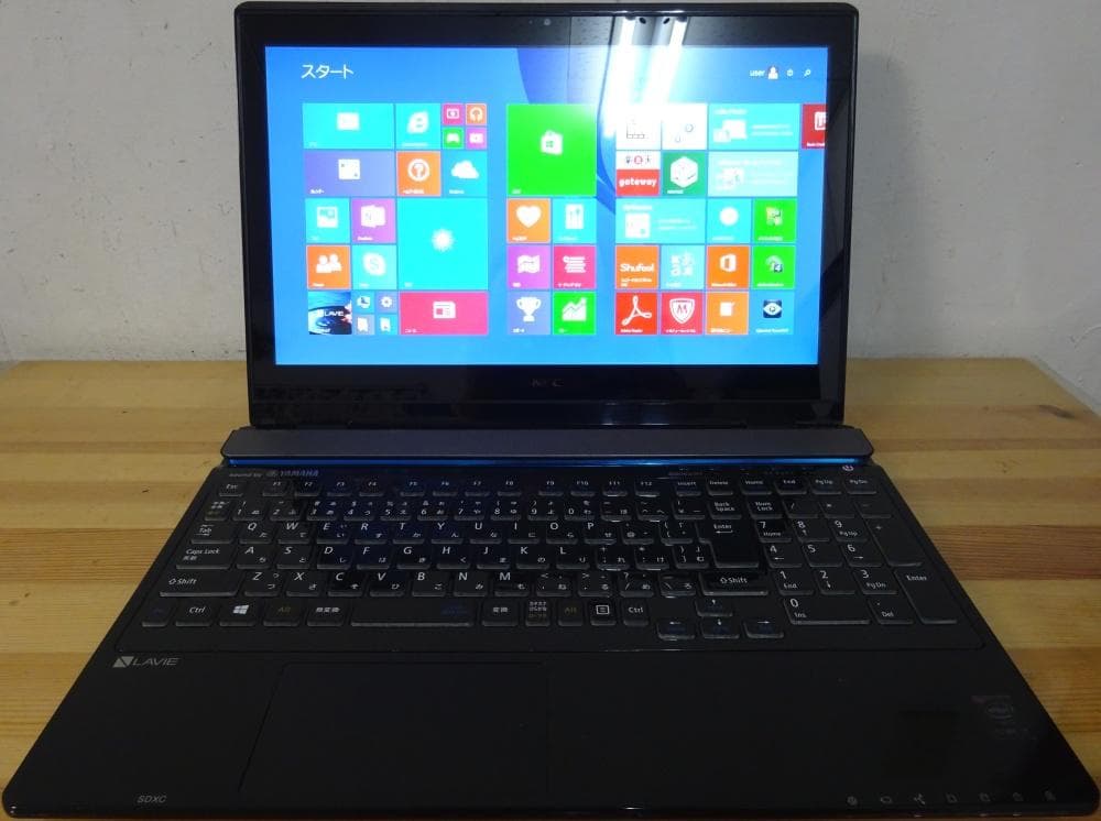 NEC ノートパソコン LAVIE NS PC-NS750BAB/中古特価良品