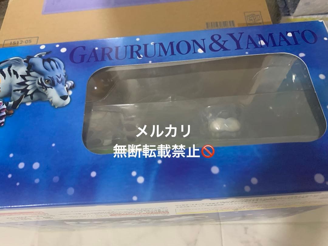 G.E.M デジモンアドベンチャー ガルルモン&石田ヤマト フィギュア