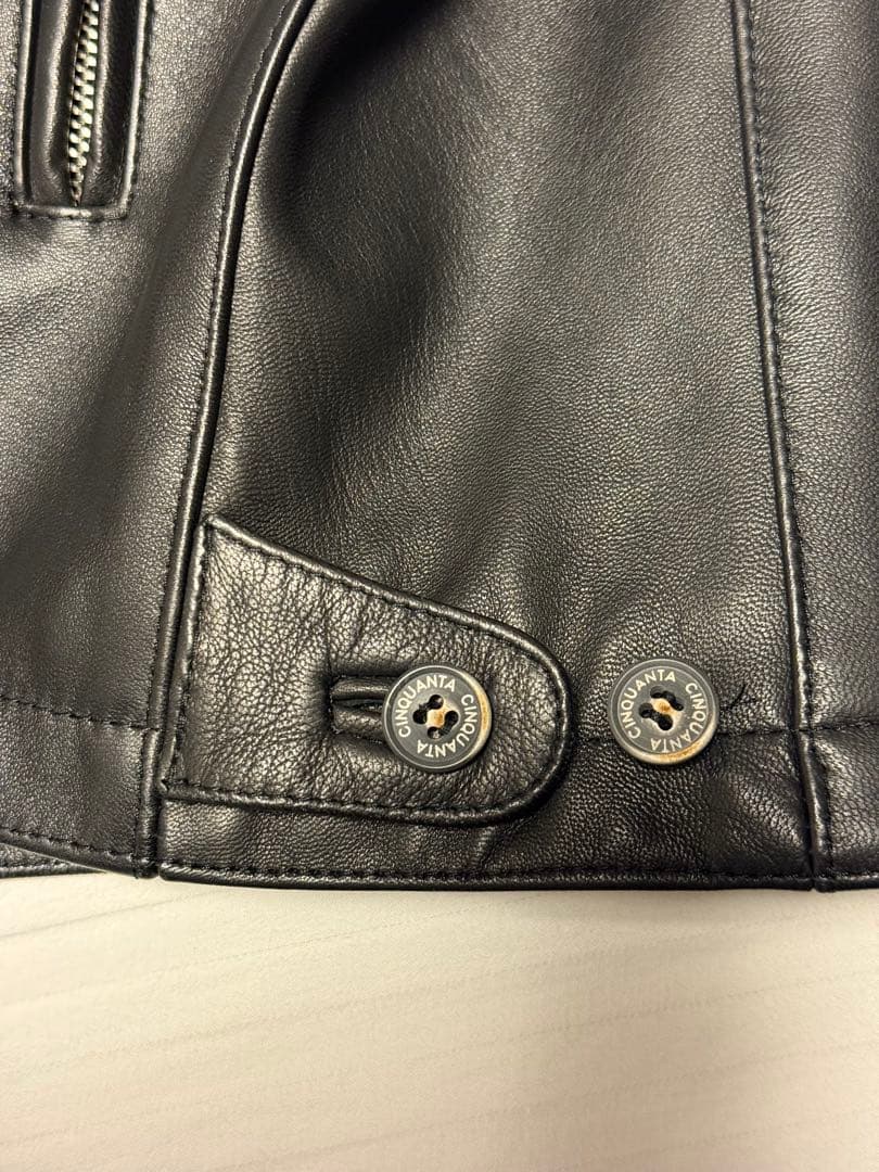 【1回着用】　チンクアンタ　ラム　シングルライダース　48