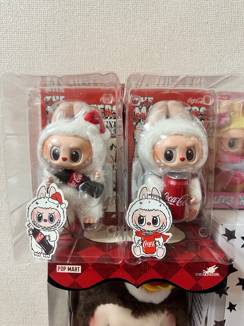 ポップマートTHE MONSTERS LABUBU ぬいぐるみ 6セット