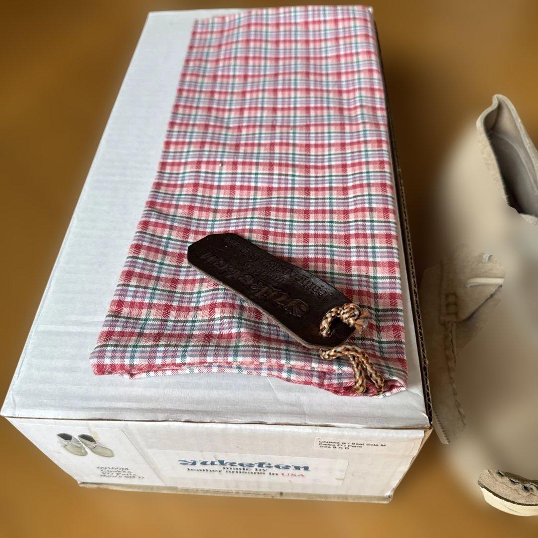 Yuketen Chukka ブーツ size９h D サンドベージュ