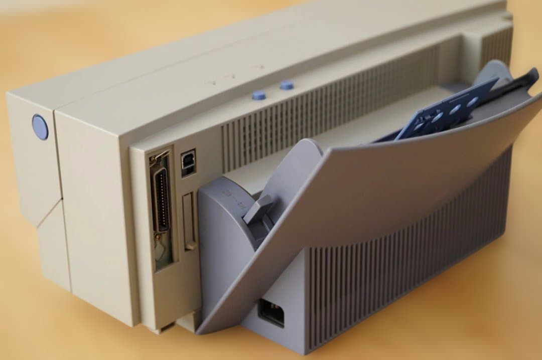 MD-5500 アルプス プリンター インクリボンカートリッジ付き ジャンク