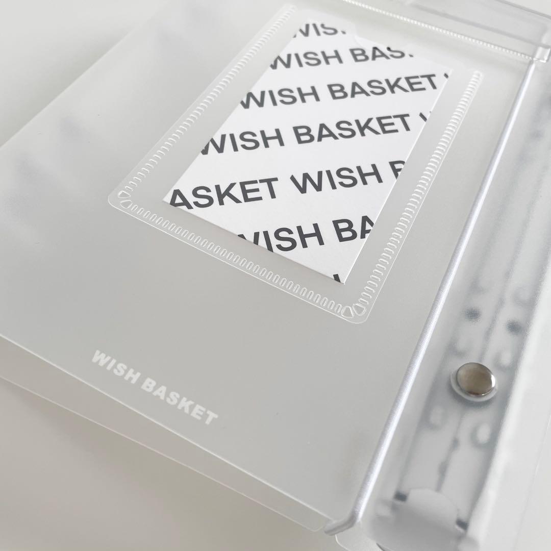 ゆみ　韓国　貯金　バインダー　リフィル　ダブルリングバインダー　白　6 黒