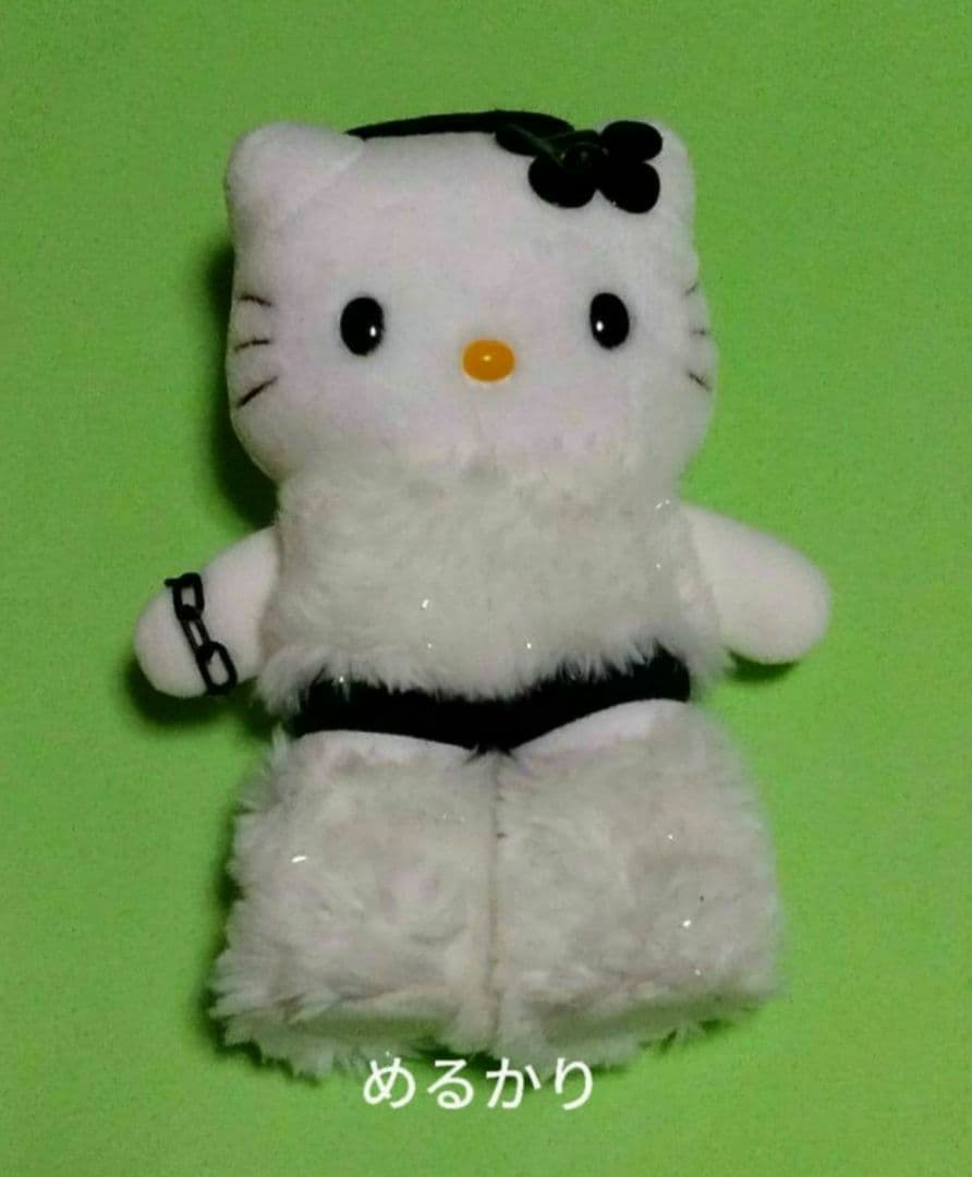 ハ*ブ様 ハローキティ　ウェスタン ファーコスチューム　ぬいぐるみ　ギャル系