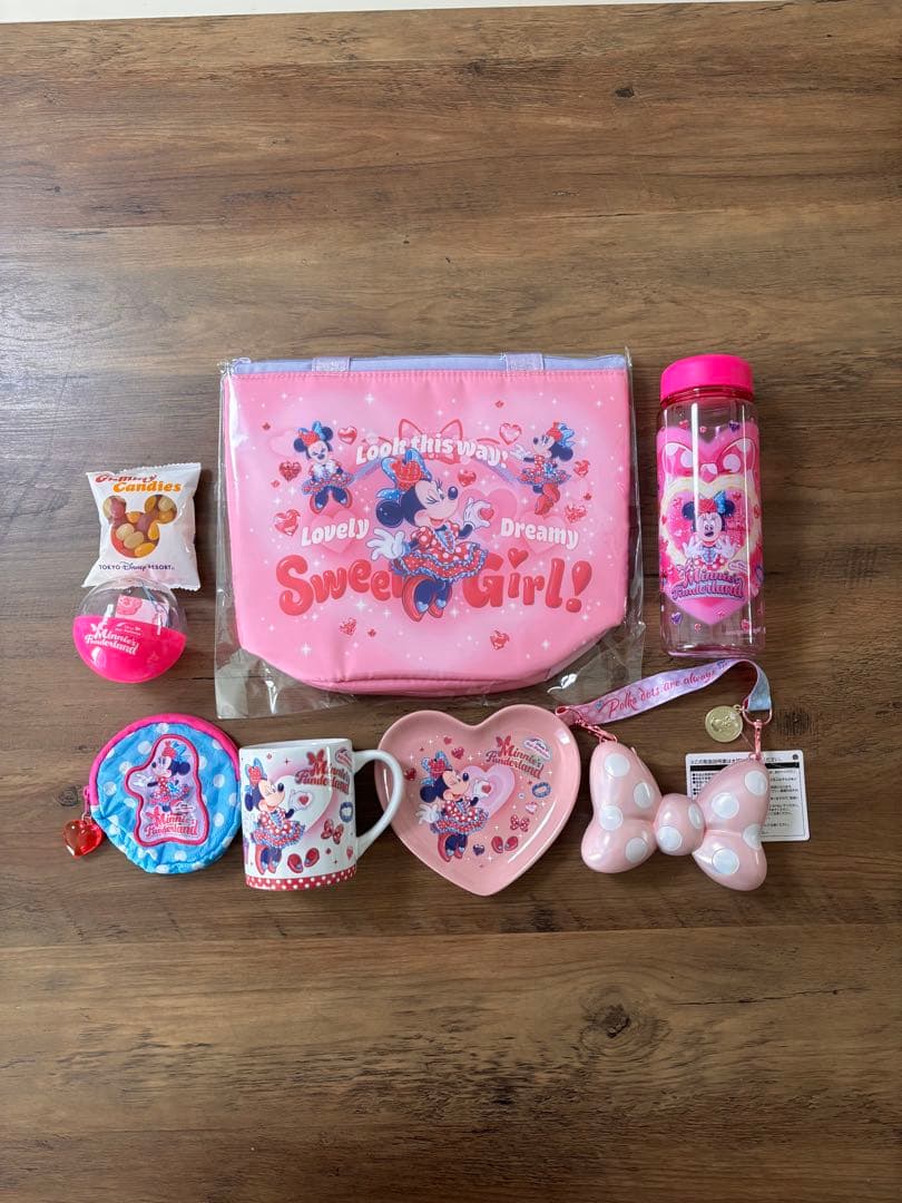 ミニー　パルパルーザ　ファンダーランド　スーベニア　ランチケース　ミニパル　6点