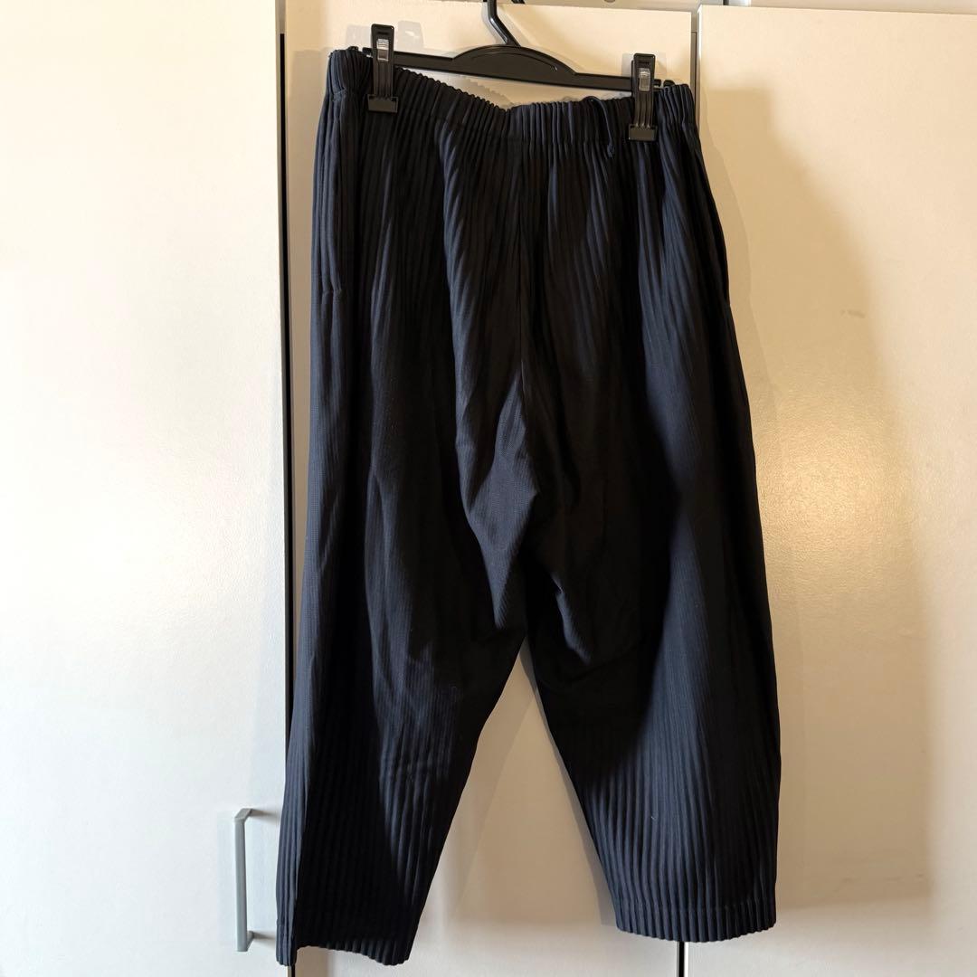 HOMME PLISSE オムプリッセ　サルエルパンツ　2 ネイビー