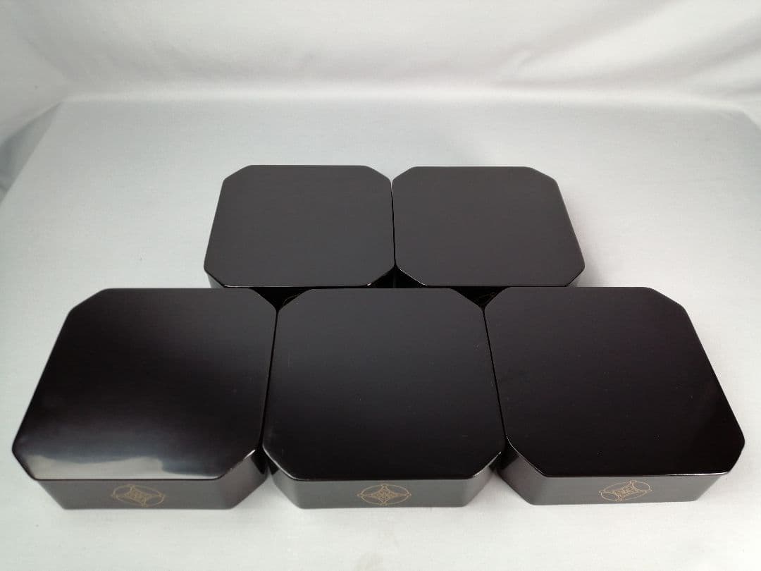 【茶道具】遠州好み七宝紋縁高　主菓子　菓子器　198