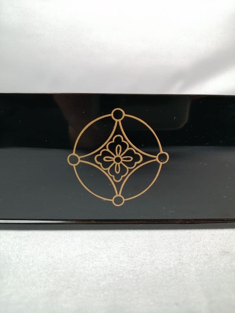 【茶道具】遠州好み七宝紋縁高　主菓子　菓子器　198