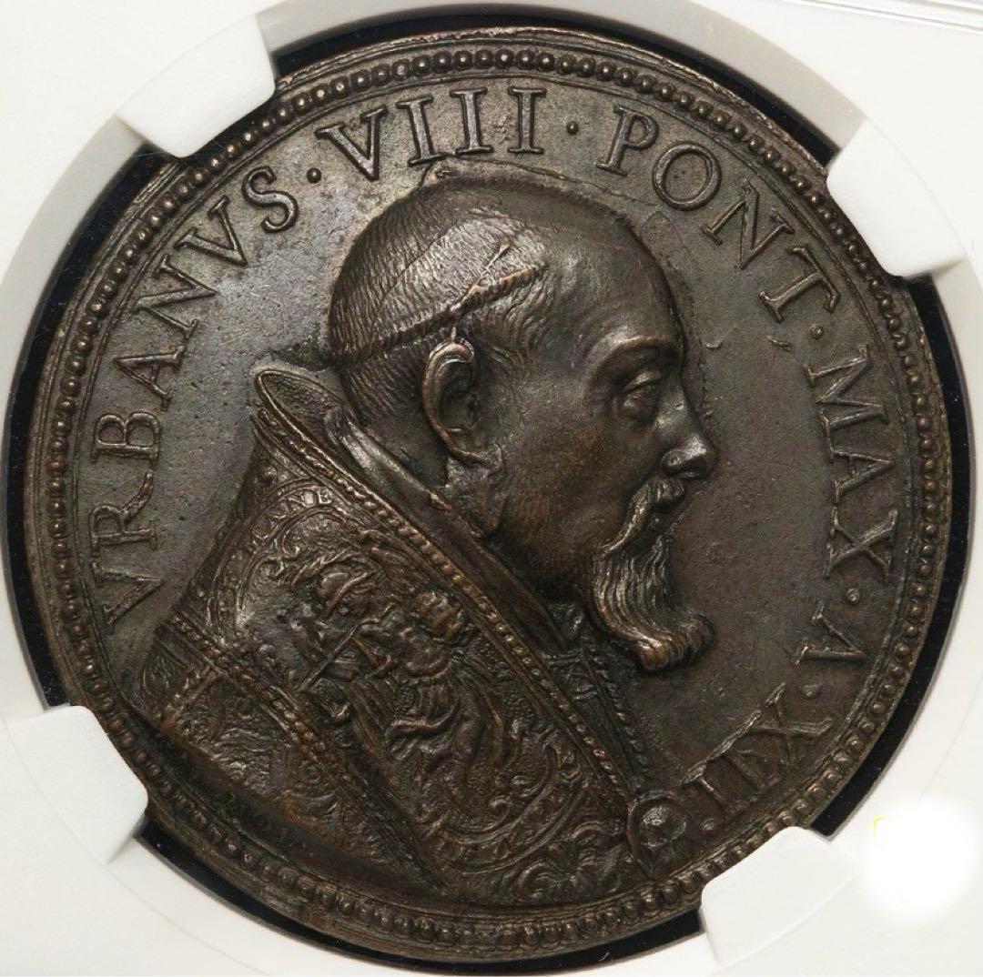 1644年 ウルバヌス8世 アナスタシア大聖堂ブロンズメダル