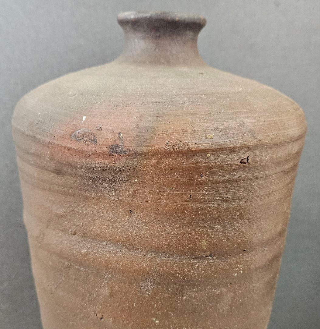 東南アジア古陶磁器系　琉球古陶系　 南蛮壺　花入れ　茶道具　茶器　高27.2cm