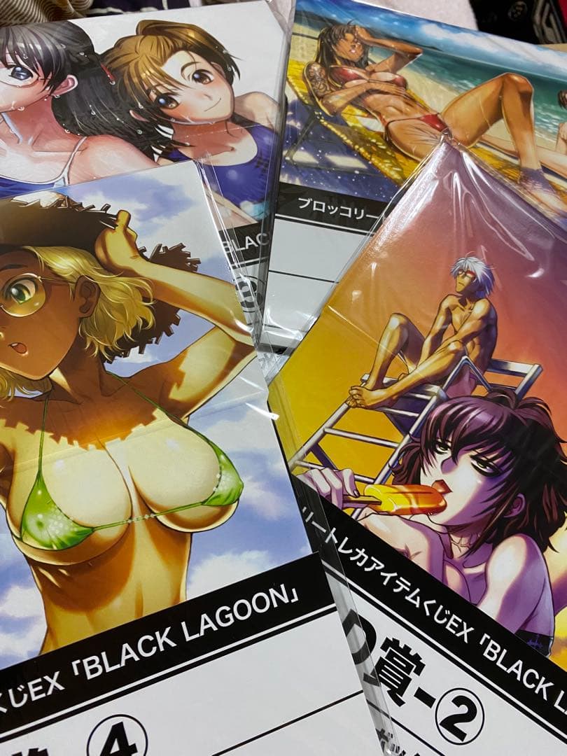 ブラックラグーン　アイテムくじ　セットB(レヴィ)