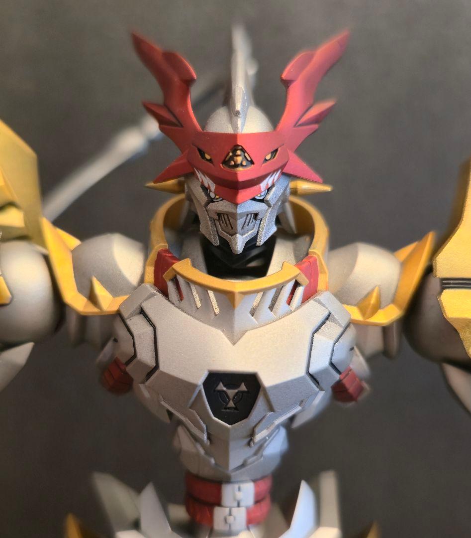 デジモンプラモデル デュークモン 塗装完成品