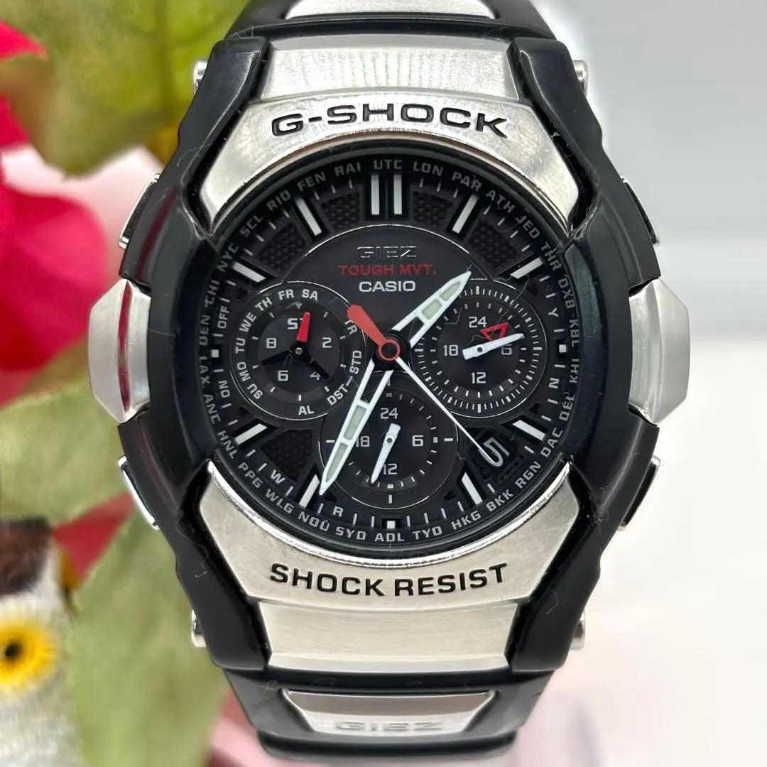 稼働品☆電波ソーラー　CASIOカシオ　G-SHOCK　GS-1300　メンズ