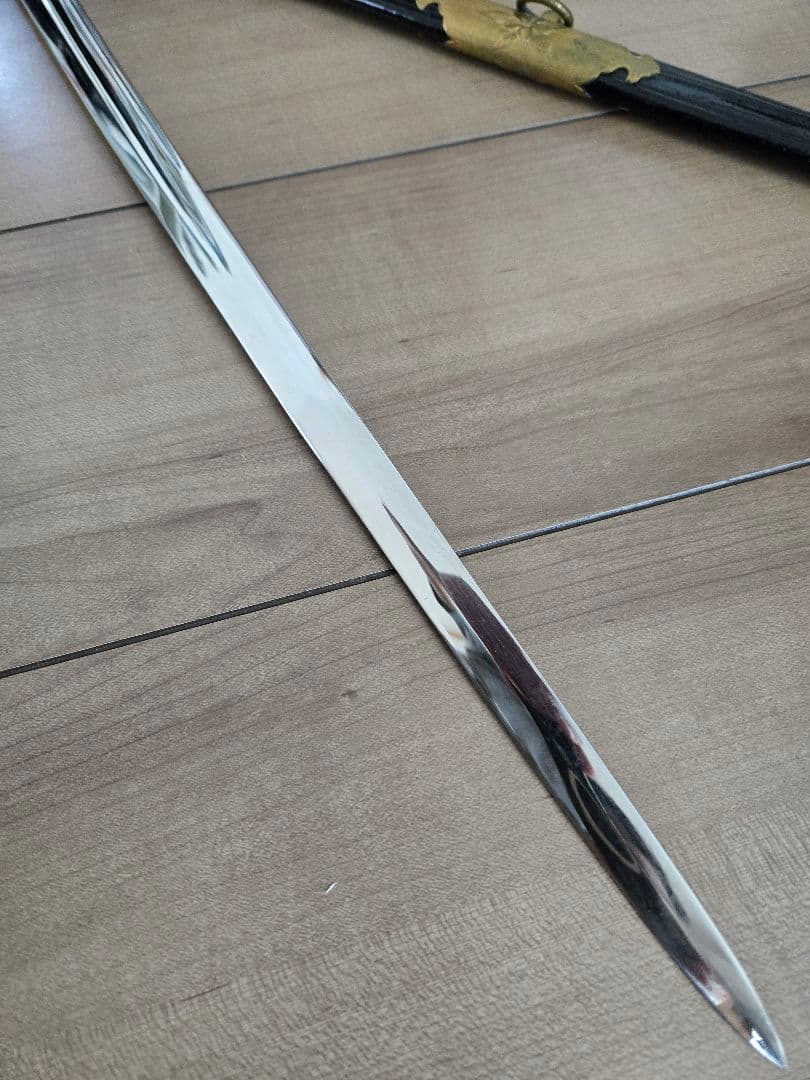 実物　日本海軍　士官用儀礼長剣(模造刀身)　刀緒付き