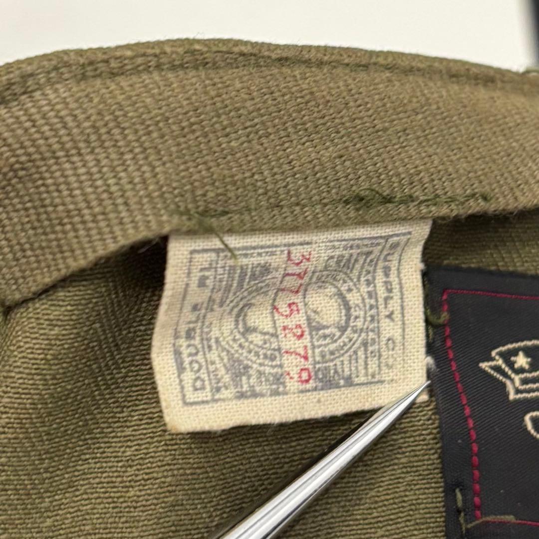 美品 RRL HBT ヘリンボーン ツイル ミリタリー ワーク キャップ M