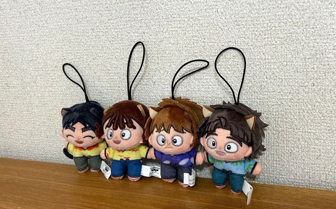 忍たま乱太郎 ナンジャタウン ほわぬい 猫耳ver 尾浜勘右衛門 不破雷蔵他