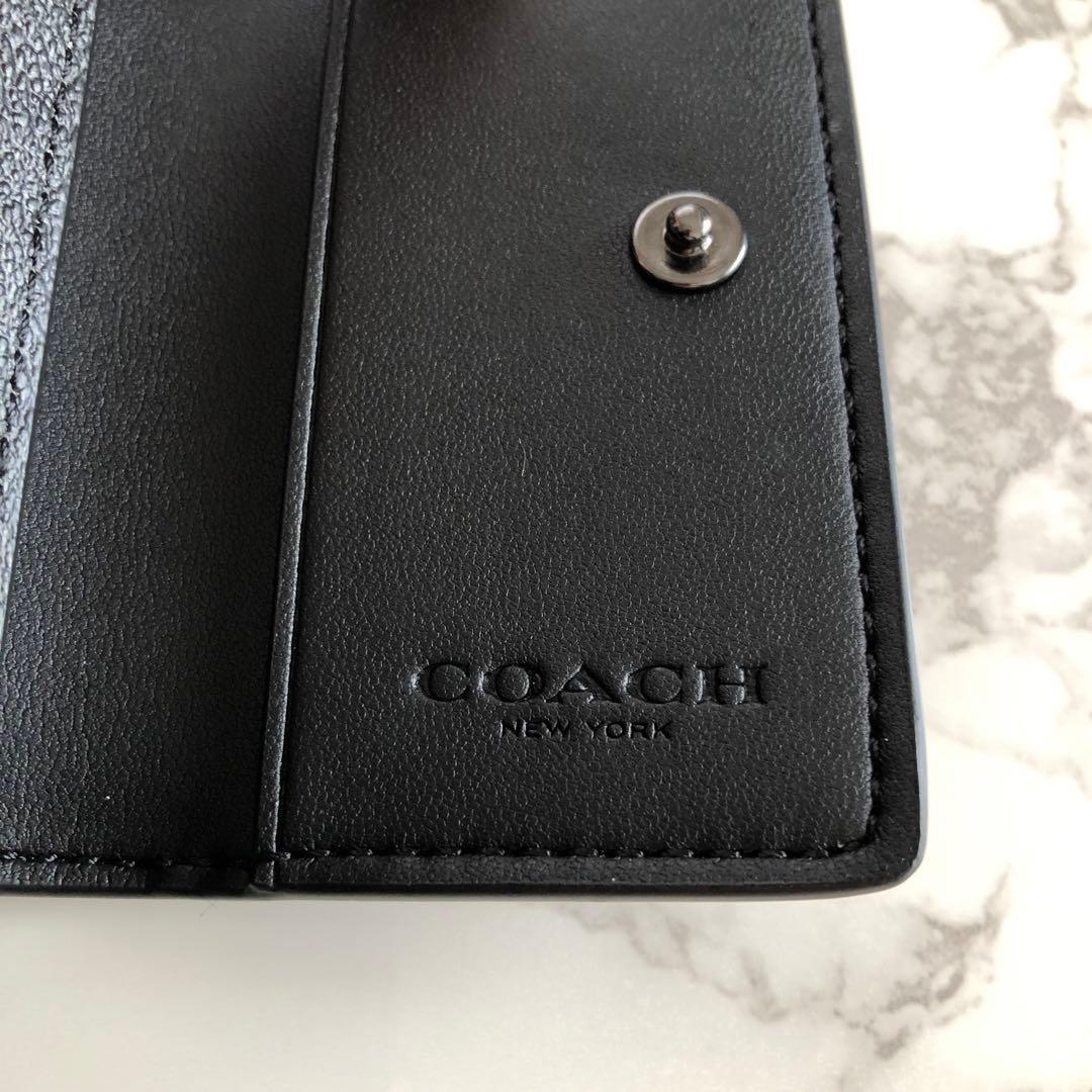 新品未使用 コーチ COACH キーケース メンズ シグネチャー