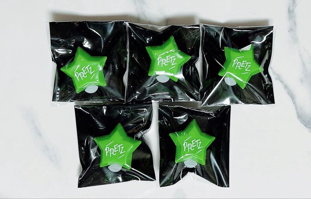 AMPTAK×COLORS ぷりっつ リングライト 5個セット