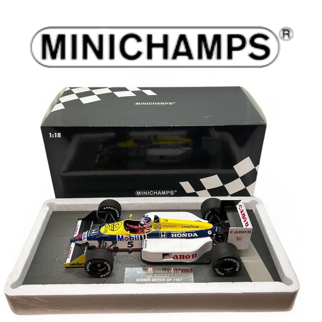 ダーリン鈴鹿様 ミニチャンプス ウィリアムズ ホンダ FW11B N.マンセル