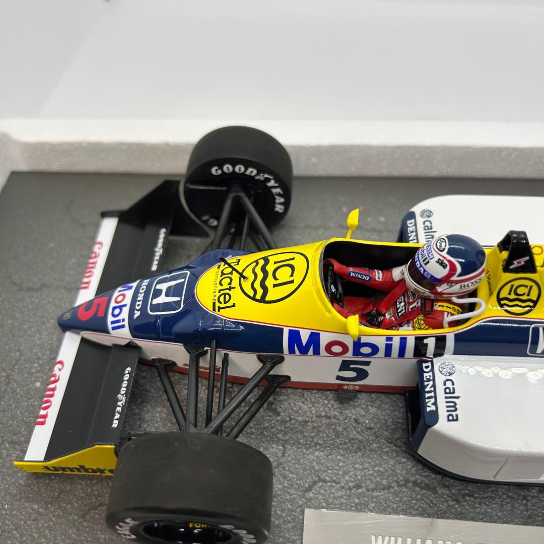 ダーリン鈴鹿様 ミニチャンプス ウィリアムズ ホンダ FW11B N.マンセル