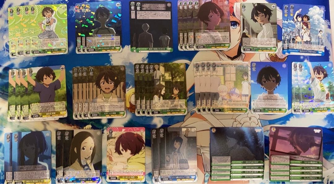 ヴァイスシュヴァルツ 負けイン デッキ4種セット