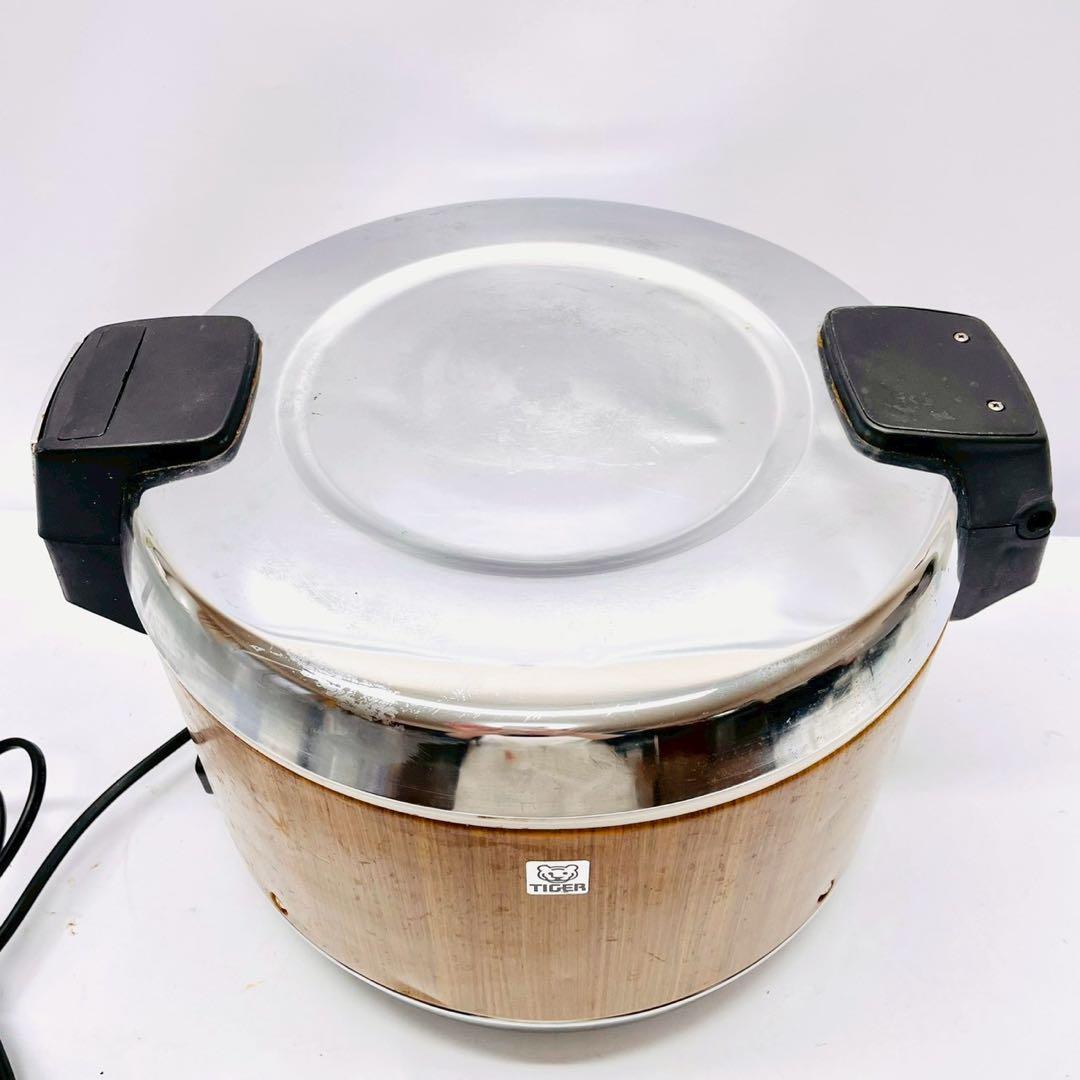 動作保証付　タイガー 電子ジャー 業務用 保温専用 木目 JHA-4000