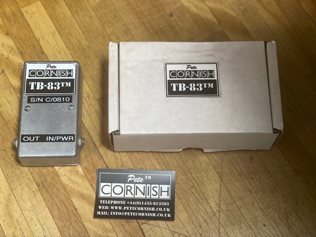 ギター Pete Cornish TB-83TM Treble Booster