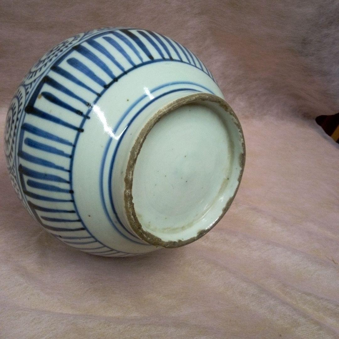 古伊万里　蛸唐草模様　古美術　古道具　骨董品