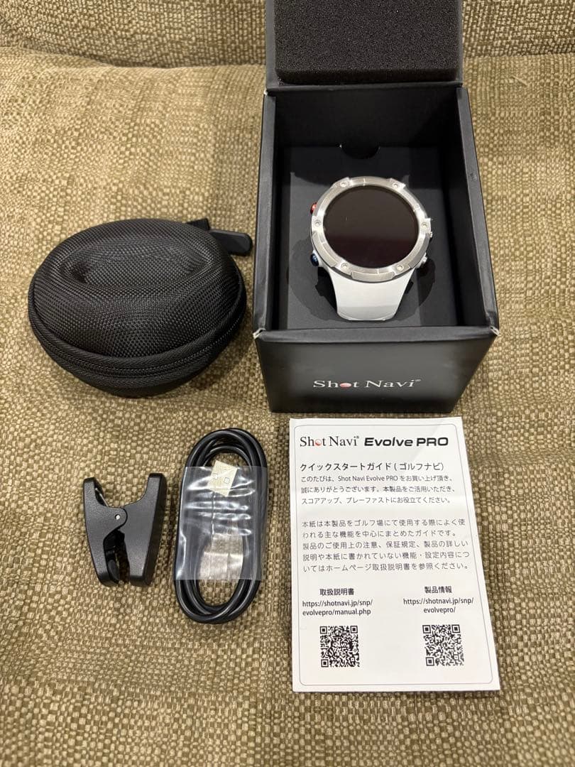 ShotNavi Evolve PRO ホワイト ケース付き