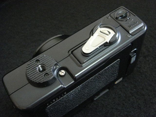 稀少 撮影可 コニカ POP EFJ の海外版 黒 konica フィルムカメラ