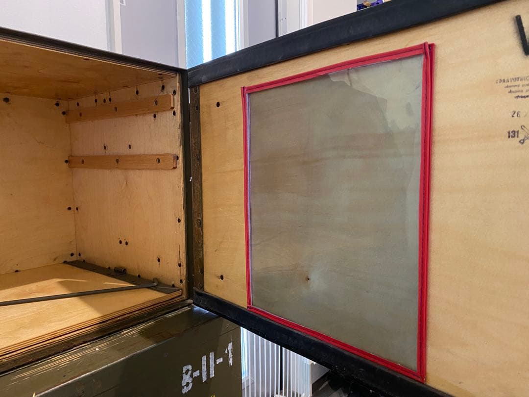 チェコスロバキア軍 Vz.80 1980年代 ミリタリーボックス アンティーク