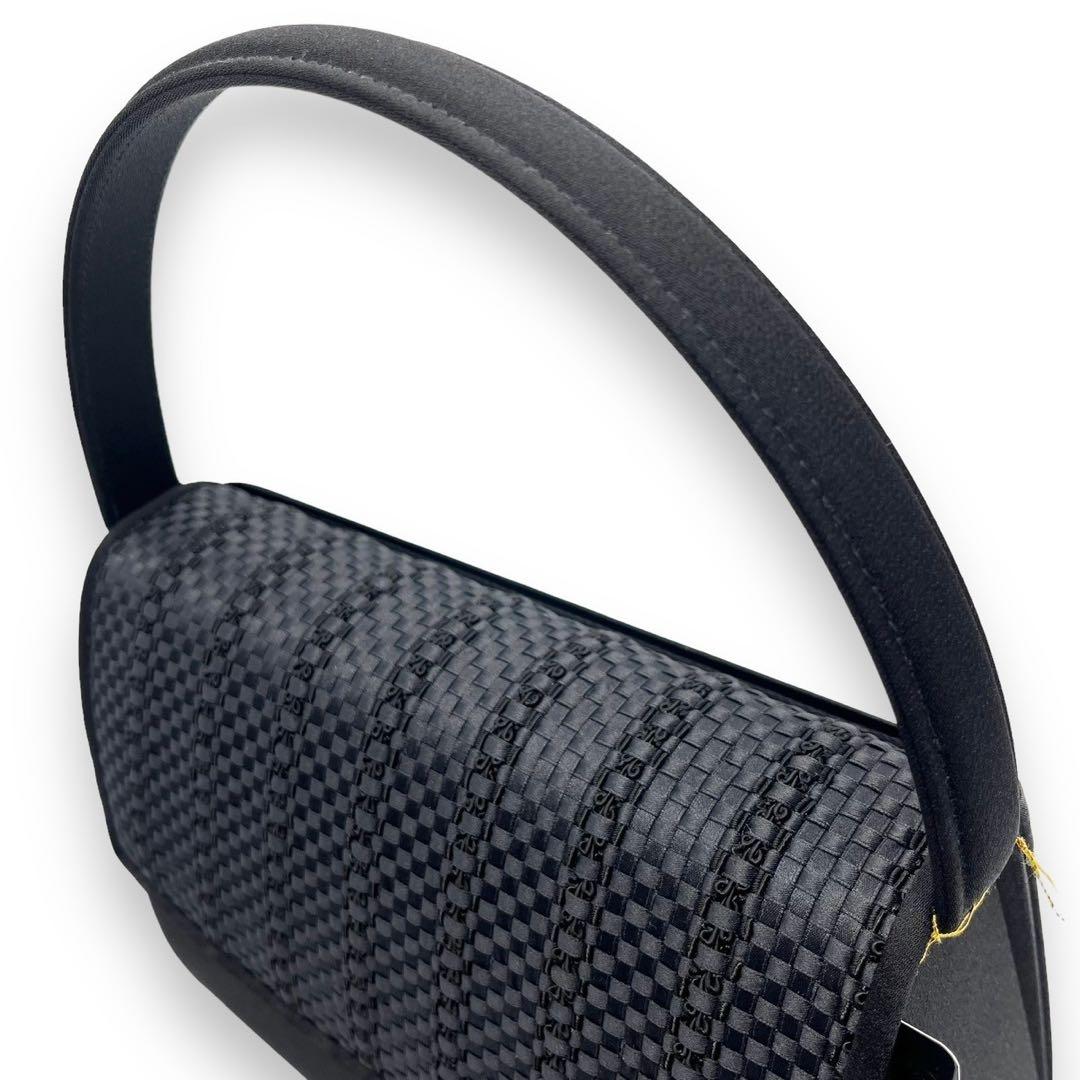 【未使用】イワサ　西陣織り　リボンメッシュ　フォーマル　ハンドバッグ　冠婚葬祭