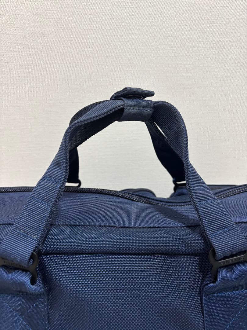 美品BRIEFING BEAMS PLUS / 別注 3WAY BAG NAVY