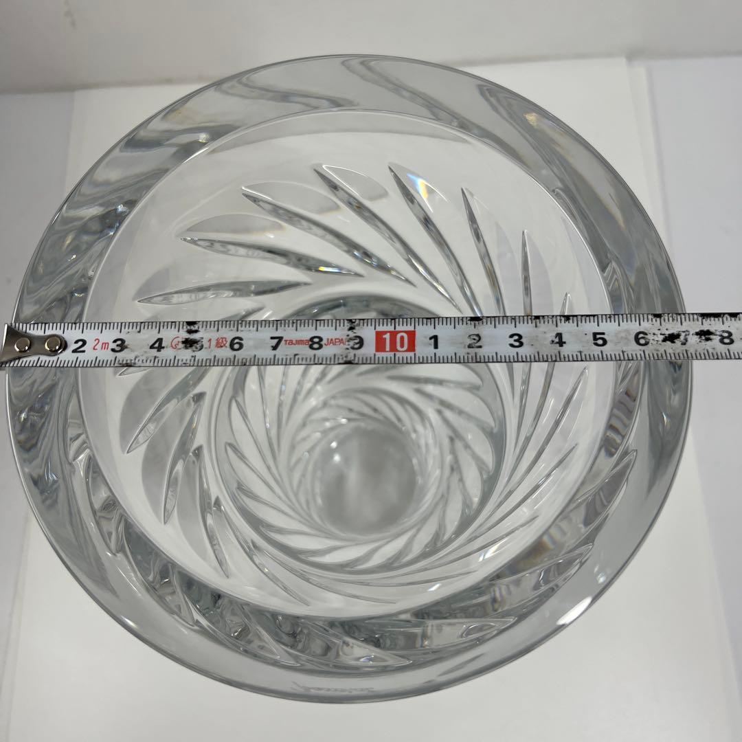 バカラ　トスカーナ　花瓶　共箱　高さ22.1㎝　東な7-0617⭐︎1F