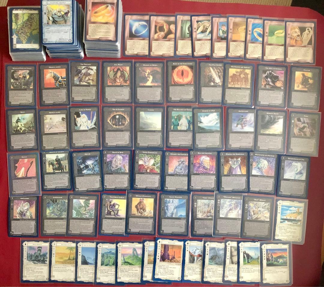 ミドルアース　カード　The Wizards ccg 一つの指輪