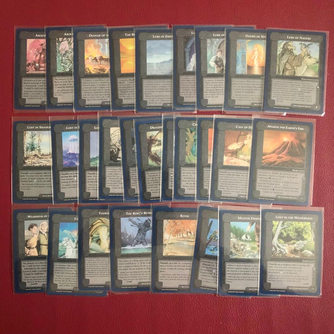 ミドルアース　カード　The Wizards ccg 一つの指輪