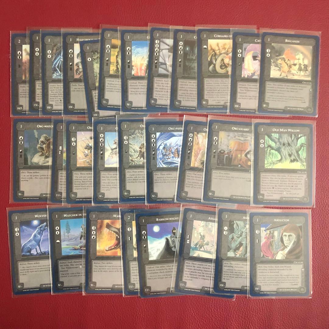 ミドルアース　カード　The Wizards ccg 一つの指輪